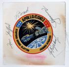 ASTP, 1975, FLOWN Beta Cloth Autographed Crew Patch