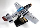 Aviation, "P-51D Mustang" Model Signed by pilot Chuck Yeager