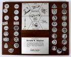 Mercury Program, c1980s, NASA "Appreciation" Plaque