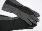 Aviation, c1990s, Green Leather/Cloth Gloves