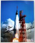 Mercury Program, 2002, Scott Carpenter, Gordon Cooper, John Glenn and Wally Schirra Autographs