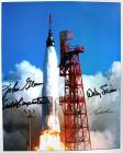 Mercury Program, 2002, Scott Carpenter, Gordon Cooper, John Glenn and Wally Schirra Autographs