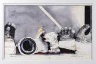 Apollo 17, 1972, "Spacesuit Gloves" by Ron Woods