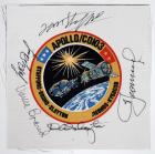 ASTP, 1975, FLOWN Beta Cloth Autographed Crew Patch