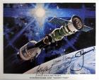 ASTP, 1975, Stafford, Brand, Slayton, Leonov & Kubasov Autographs