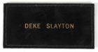 ASTP, 1975, Deke Slayton's Velcro Nameplate