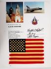 STS-1, 1981, FLOWN US Flag