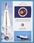 STS-26, 1988, FLOWN "NASA" Flag