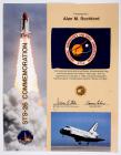 STS-26, 1988, FLOWN "NASA" Flag