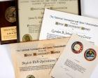 Miscellaneous, Balance of Collection, Award Certificates