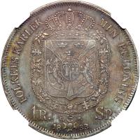 Sweden. Riksdaler Specie, 1833/1-CB. NGC AU50 - 2