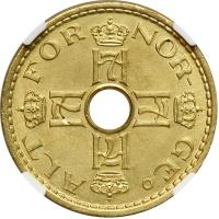 Norway. 50 Ore, 1942. NGC MS63 - 2