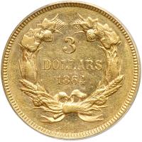 1864. PCGS AU55 - 2