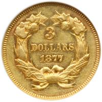 1877. NGC AU55 - 2