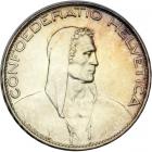 Switzerland. 5 Francs, 1926-B. BU