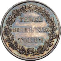 Jersey. 3 Shillings, 1813. EF - 2