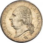 France. 5 Francs, 1819-A. AU