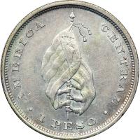 Salvador. Peso, 1892-C.A.M.. EF - 2