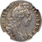 Great Britain. Sixpence,1697-E. NGC AU58