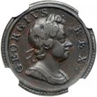 Great Britain. Farthing, 1717. NGC VF30