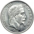 France. Platinum 100 Francs, 1858-A. BU