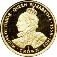 Gibraltar. Crown Jewels Collection: Gold ½ Crown plus three Silver 1 Crown's, 1999. PF - 2