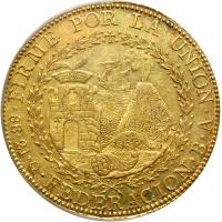 Peru - South Peru. 8 Escudos, 1837-BA (Cuzco). PCGS AU58 - 2