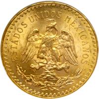 Mexico. 50 Pesos, 1921. NGC MS63 - 2