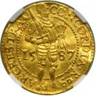 Netherlands - Utrecht. Ducat, 1587. NGC EF45