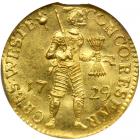 Netherlands - West Friesland. Ducat, 1729. NGC MS64