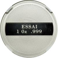 Palau. Platinum Essai One Dollar, 1998. NGC PF69 - 2