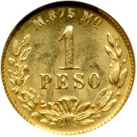 Mexico. 1 Peso, 1904-Mo M. NGC MS64 - 2