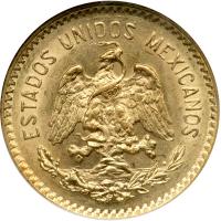 Mexico. 10 Pesos, 1920-M. NGC AU50 - 2