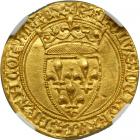 France. Ecu d'or a la couronne, ND. NGC MS62