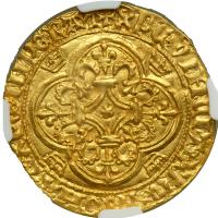 France. Ecu d'or a la couronne, ND. NGC MS62 - 2