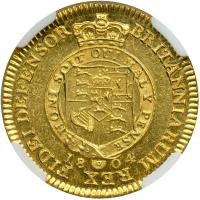 Great Britain. ½ Guinea, 1804. NGC MS62 - 2