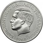 Greece. Medallic 100 Drachmai Essai struck in Platinum, 1968. BU