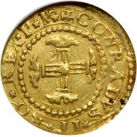 Italian States - Genoa. 1 Doppia, 1603. NGC EF40 - 2