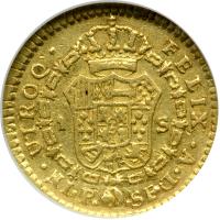 Colombia. Escudo, 1789/8-P SF. NGC VF25 - 2