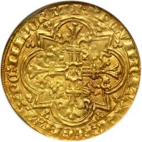 France - Rethel. 1 Mouton d'or, ND. NGC AU55 - 2