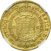 Spain. 2 Escudos, 1788-M (Madrid). NGC VF35 - 2