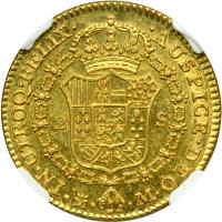 Spain. 2 Escudos, 1788-M (Madrid). NGC AU55 - 2