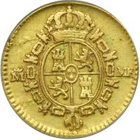 Spain. ½ Escudo, 1789-MF (Madrid). NCS VF - 2