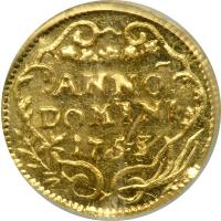 Switzerland - Zürich. ¼ Ducat, 1753/41. NGC MS64 - 2