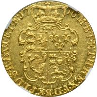 Great Britain. Guinea, 1776. NGC AU55 - 2