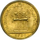 Russia. Coronation Ducat, 1728. AU-UNC