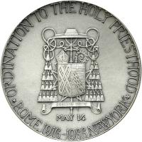 Italian States - Papal/Roman States. Silver Medal, 1966. UNC - 2