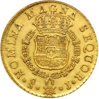 Chile. 8 Escudos, 1751-J (Santiago). NGC MS62 - 2