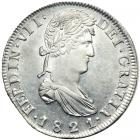 Mexico. 8 Reales, 1821-Zs RG. BU