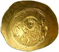 Constantine IX, 1042-1055. Gold Histamenon Nomisma (4.37 g) minted at Constantinople. EF - 2